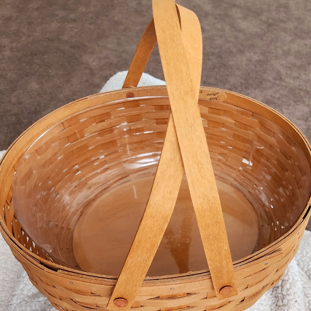 New! Longaberger Carry Basket Large RARE